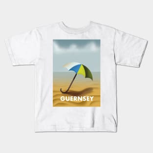 Guernsey Travel poster Kids T-Shirt